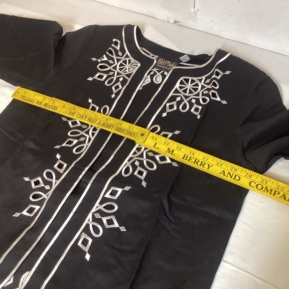 Bob Mackie Wearable Art Embroidered Jacket with under shirt size small - Picture 9 of 15